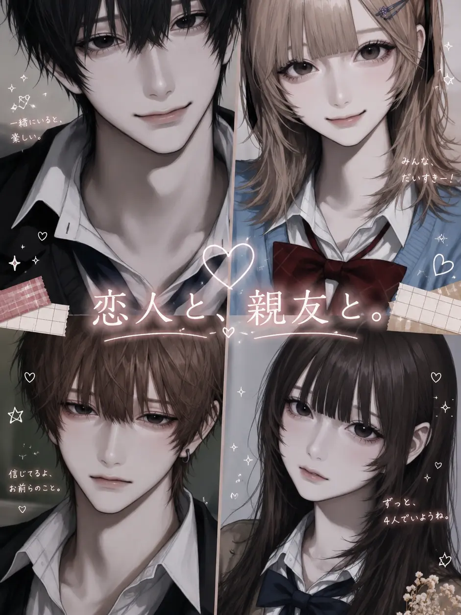 ka_nn12의 恋人と、親友と。