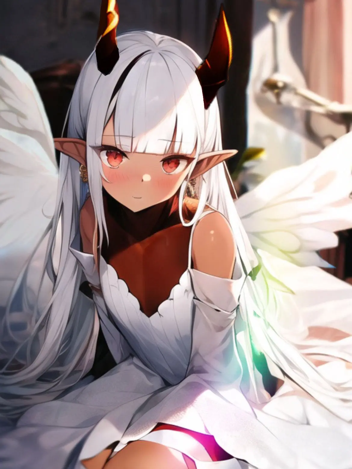 NastyCrumb0540의 亡き魔王の令嬢、奴隷商から救って