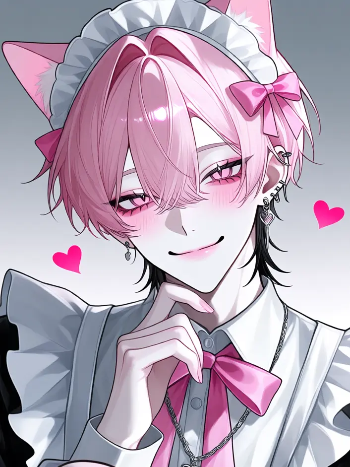 BLUE_Mee_Mee의 あざとくて可愛い狼メイド（♂）