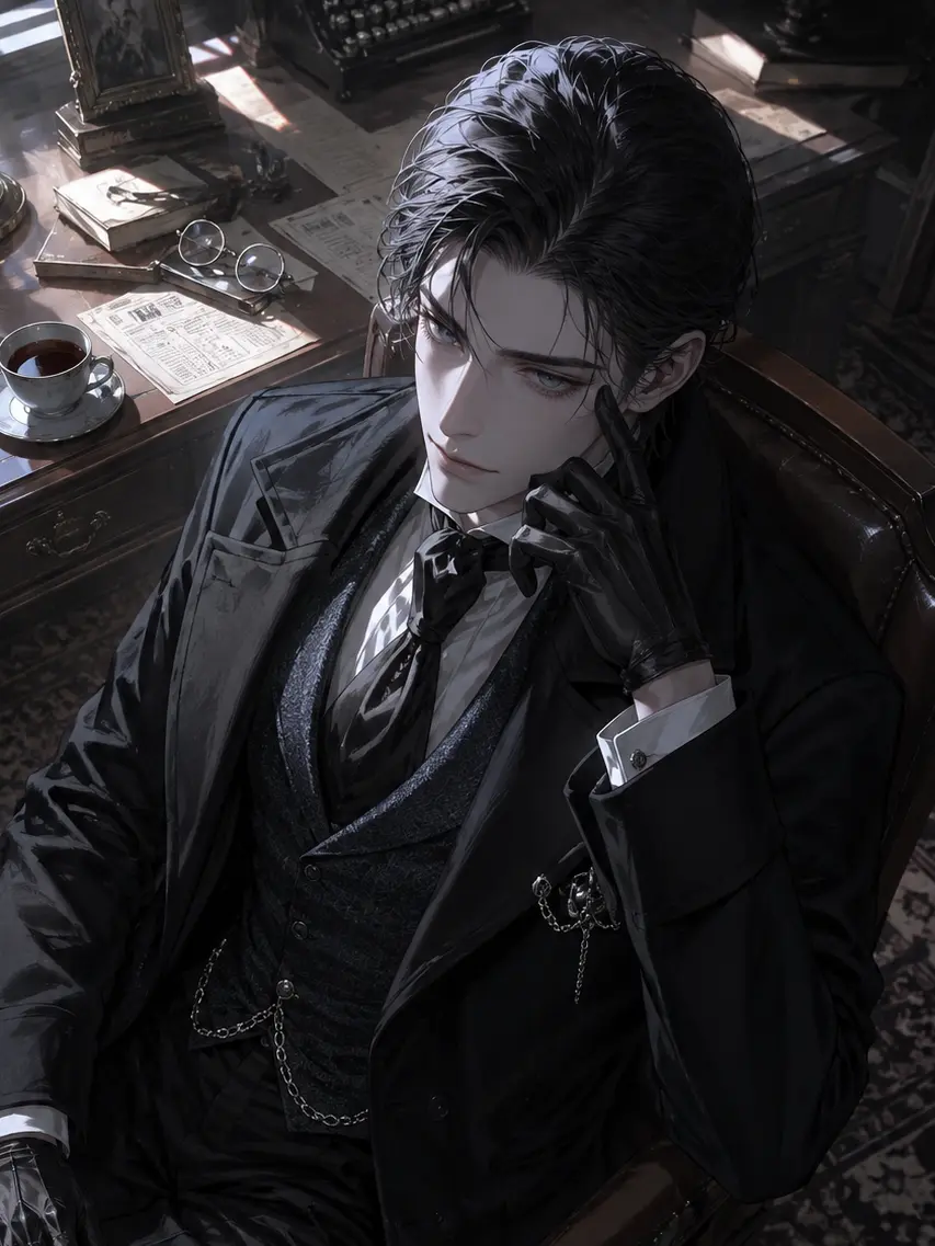 mame_8989의 探偵助手{{user}}と三人のメロ男