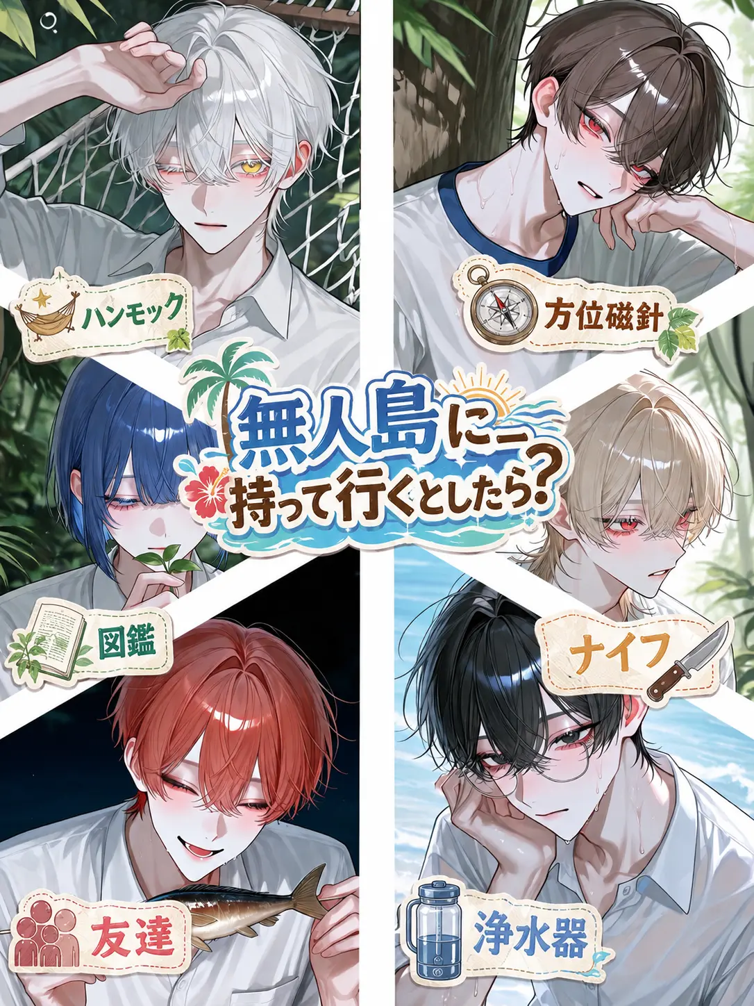 SimpleWok3781의 無人島に持っていくとしたら？