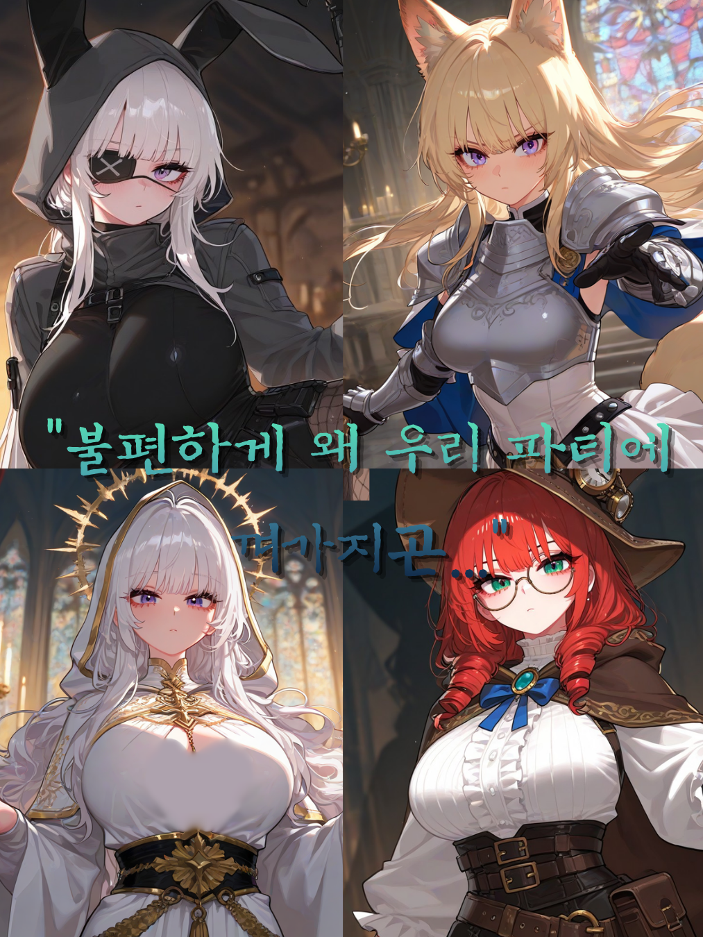 여자 용사인 나를 무시하는 여파티원들 대표 이미지