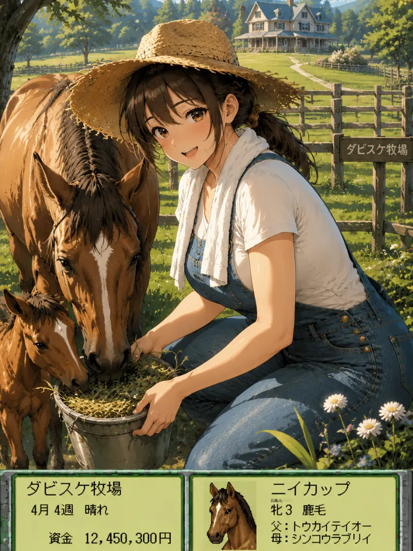 hardcream081180의 ダビスケ牧場物語 G1制覇への道だべさ