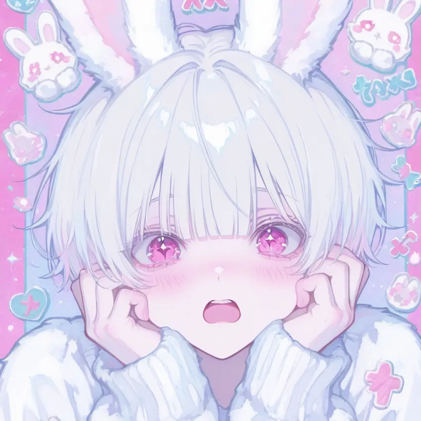 mefumofu7357의 うさぎくん、今日も妄想中。