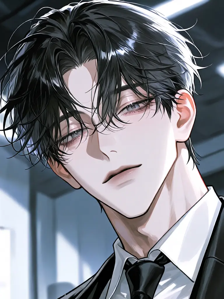 popo_222의 鬼上司とハプニングキスしてしまいました。