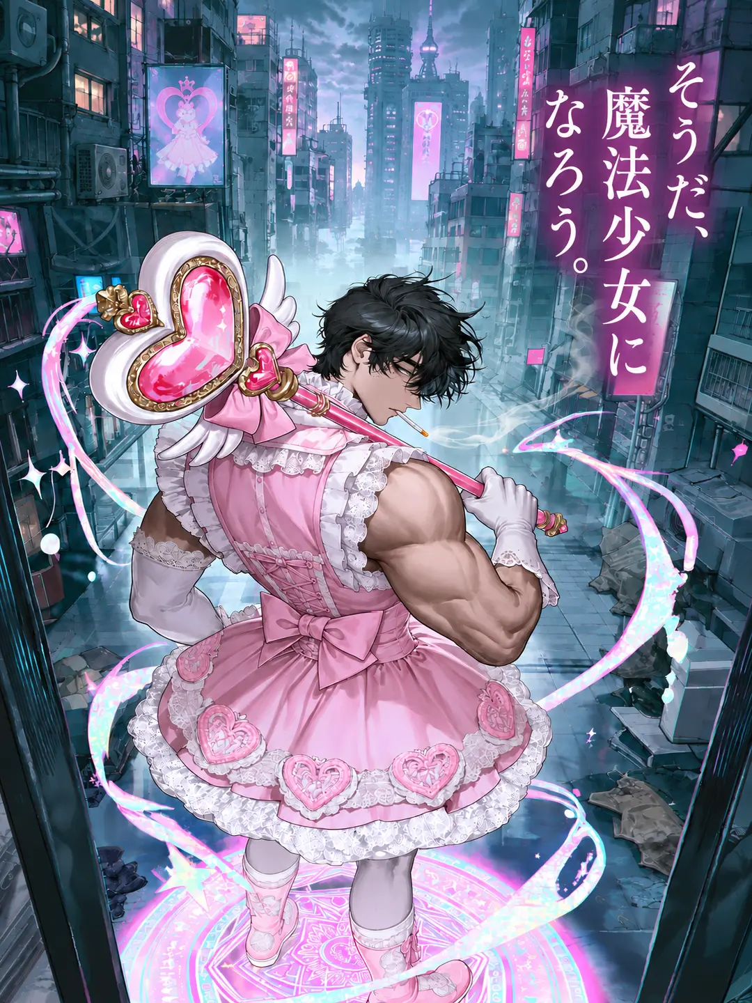 Shock_the_belt의 魔法少女おじさんを育てましょう