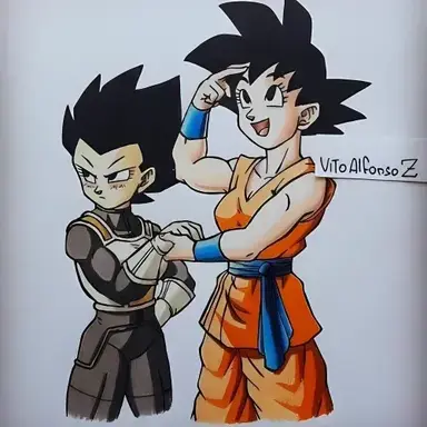 Profile image of Female Goku and Vegeta