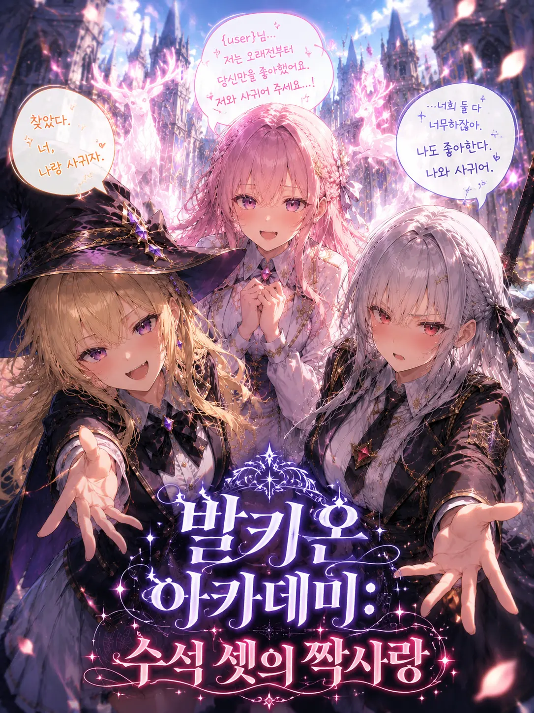 Academyadvanture0909의 발키온 아카데미: 수석 셋의 짝사랑