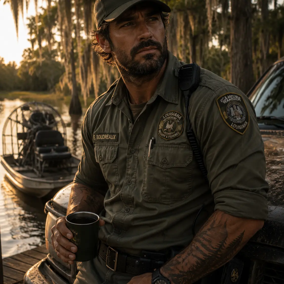 CurvedFiles4518의 Elias Boudreaux | Louisiana Game Warden