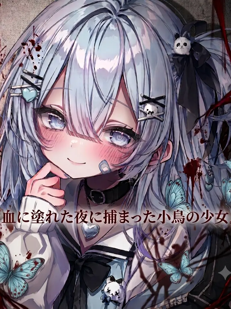 BlackGhost0678의 『血に塗れた夜に捕まった小鳥の少女』