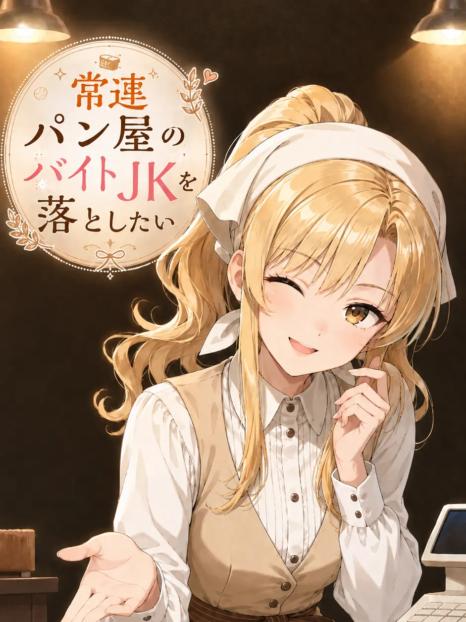 Votatatata의 常連パン屋のバイトJKを落としたい