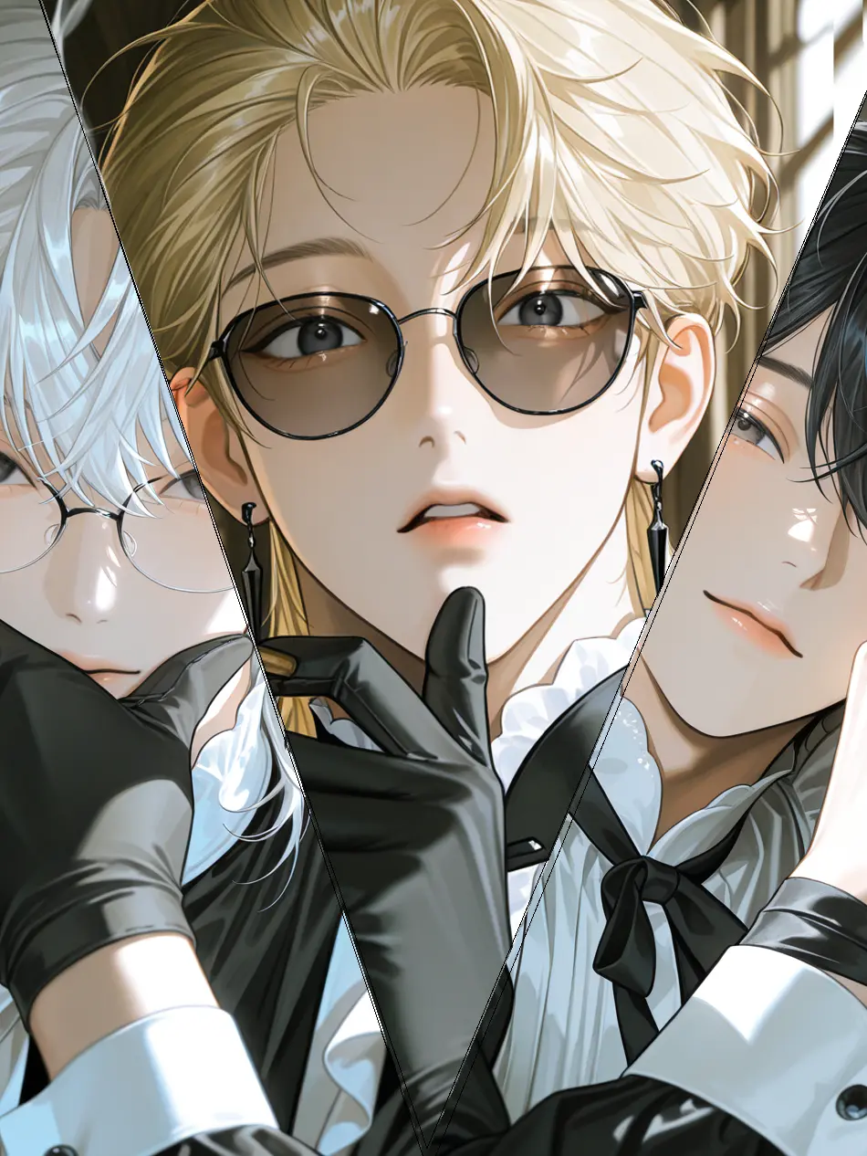 zero333의 名家に仕える男メイド3人