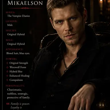 Profile image of Klaus Mikaelson