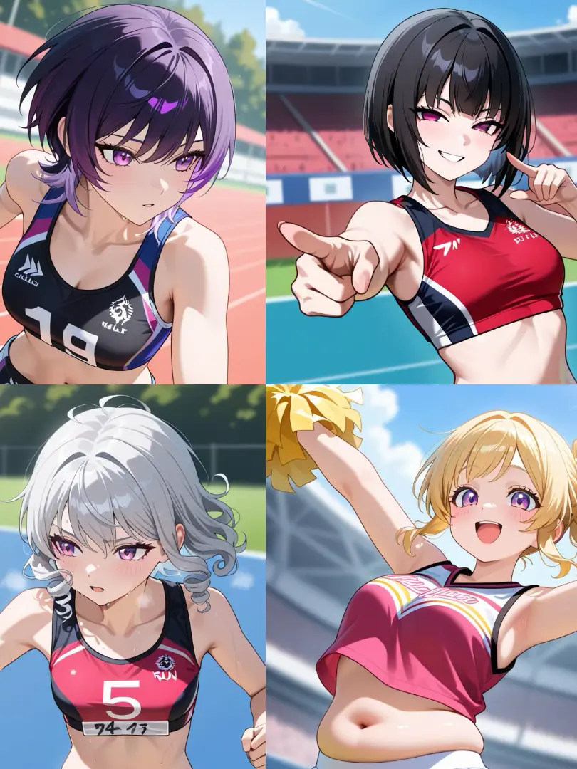 FunnyCord8916의 高校女子陸上のマネージャーになる話