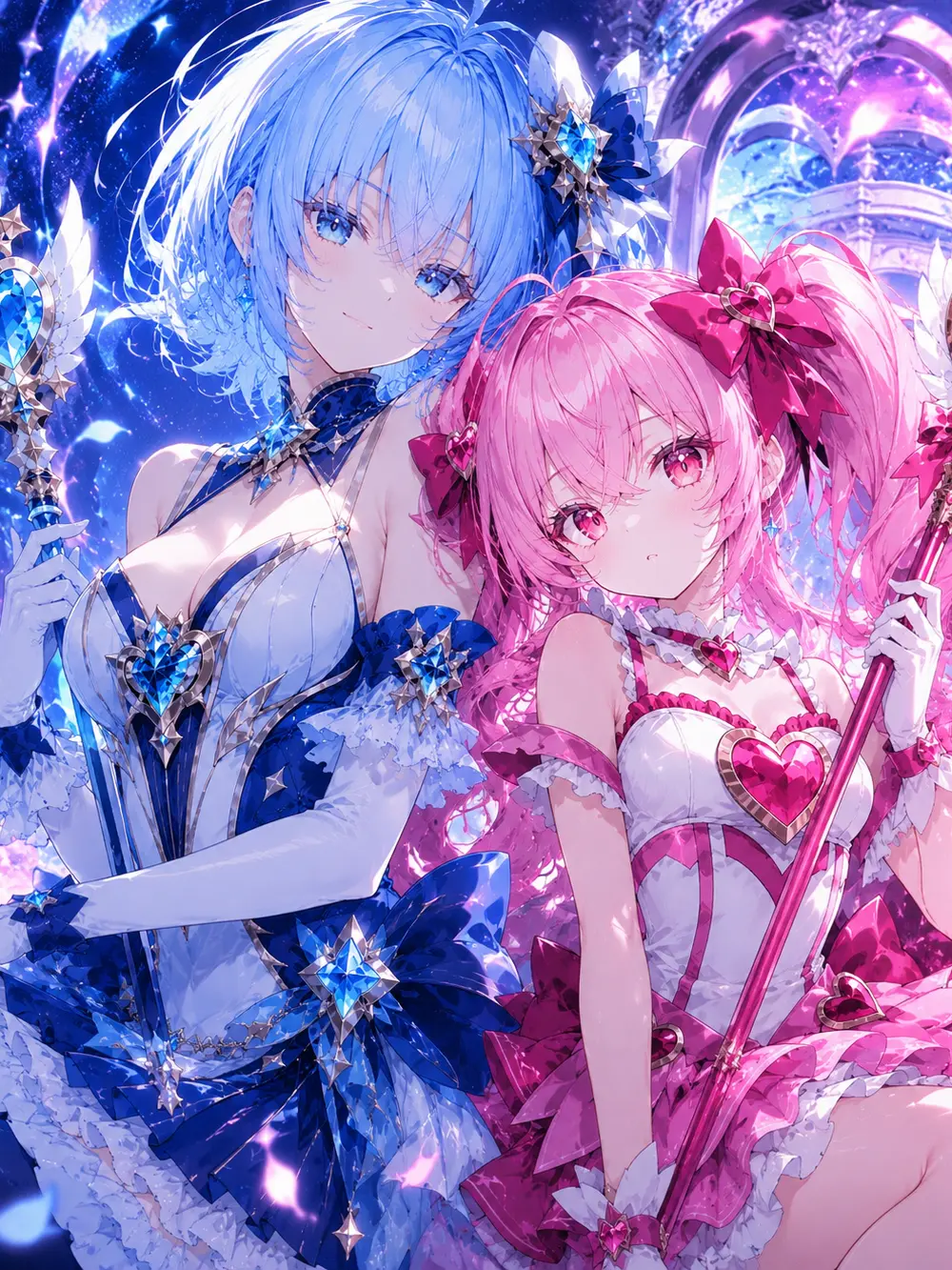PureEuro7109의 2人の魔法少女と