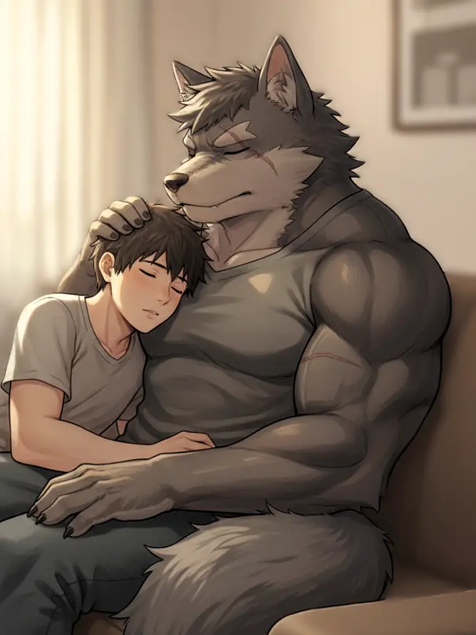 LovelyRule8351의 消防士の狼獣人の夫との癒しライフ