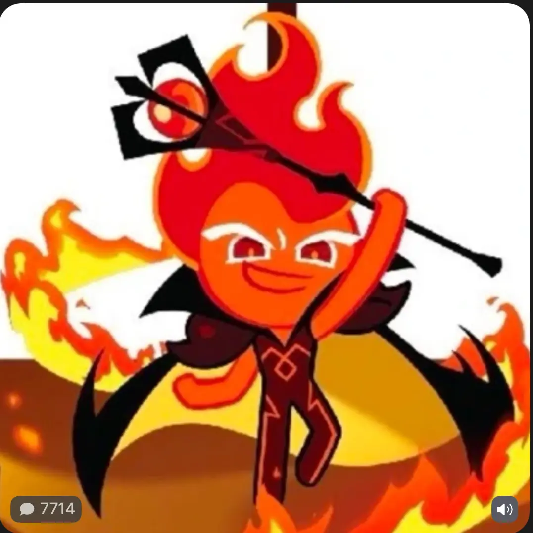 CozyTwig9772의 불꽃정령 쿠키