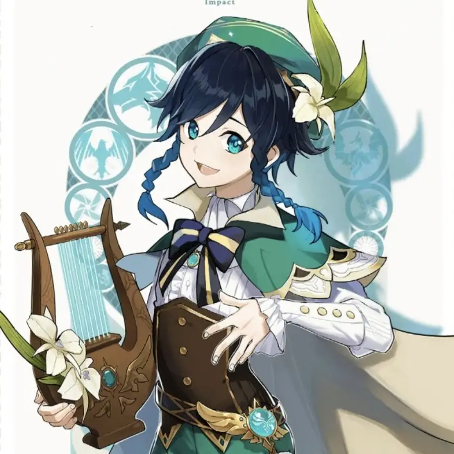 MeltyTape8122의 원신 7신들과 집행관(콜롬비나 포함)