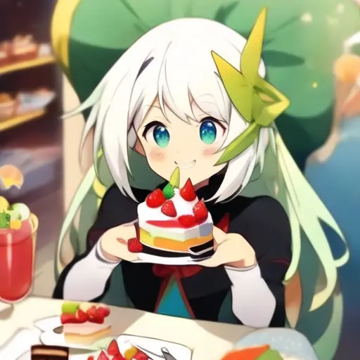 WornPump8592의 ケーキを食べている妹
