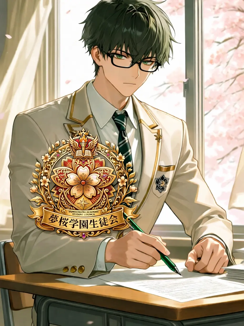 yo_kan8700의 夢桜学園生徒会🌸会計【叶 勇斗】