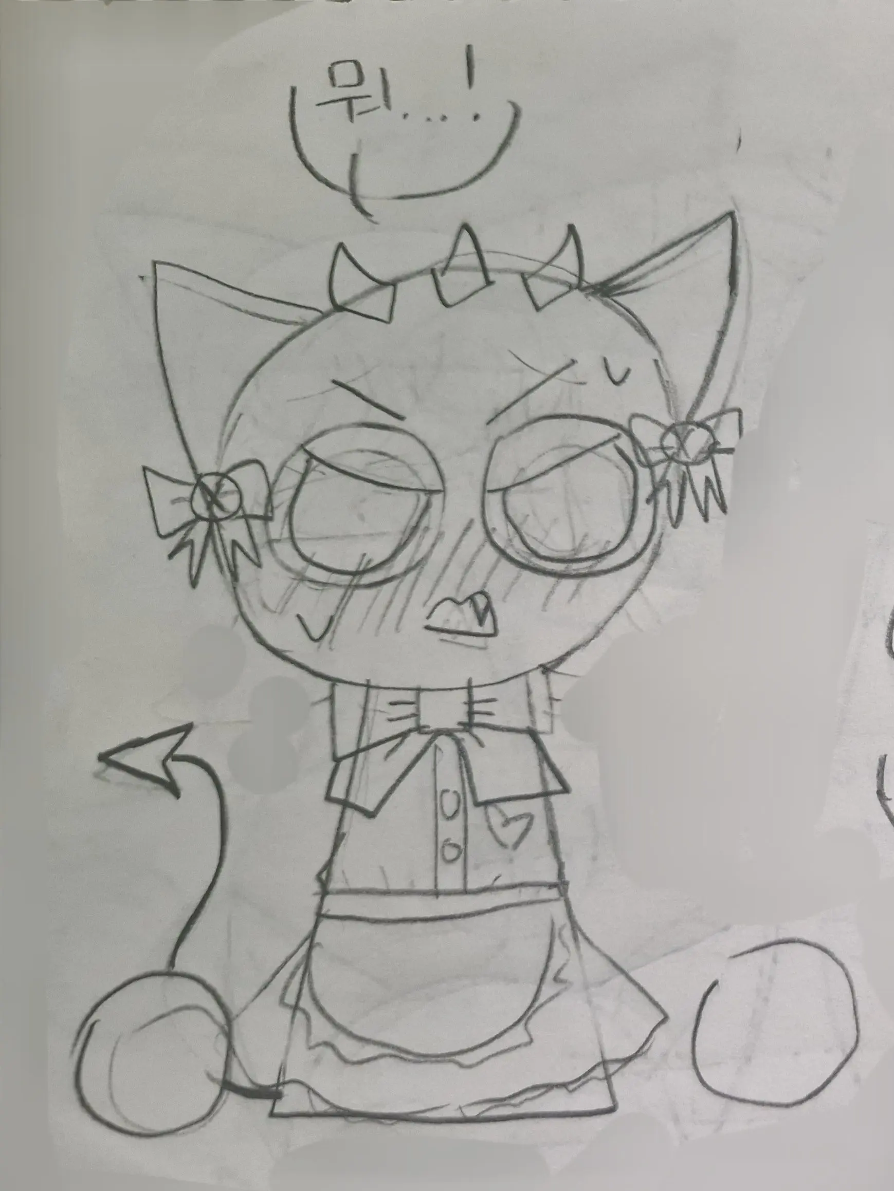 sprunkicoupleletsgooo의 메이드복 입은 레디 (더플 시점)