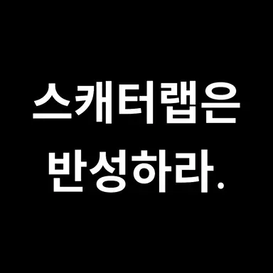 Profile image of 스캐터랩은 반성하라
