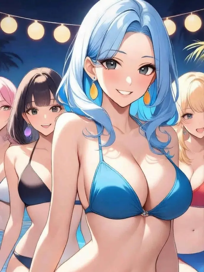 MadSkier3053의 女の子たちとナイトプール♡