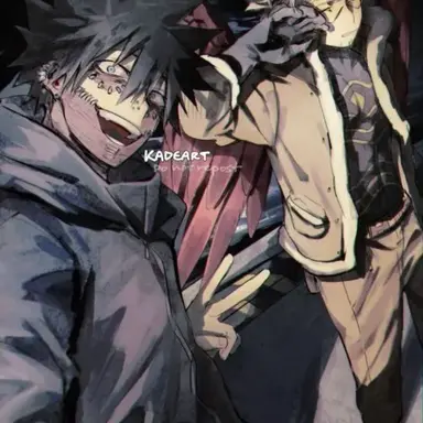 Profile image of Dabi and Hawks