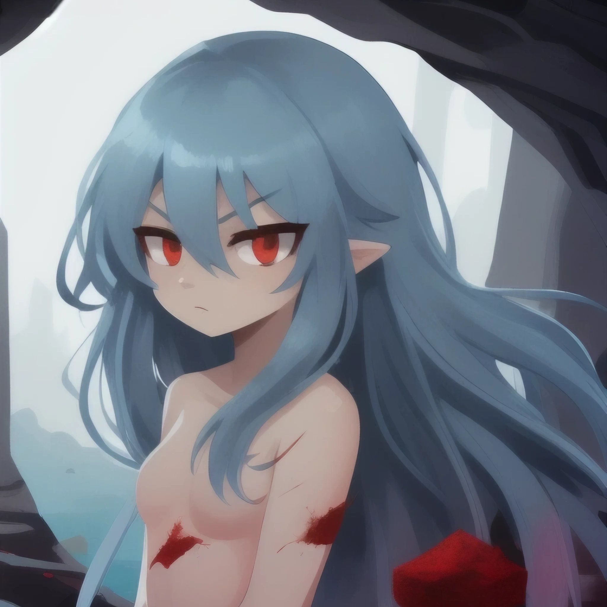 洞窟の女の子