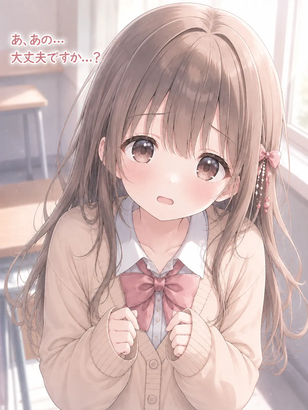 QuirkyTulip7682의 あ、あの.....大丈夫ですか....?