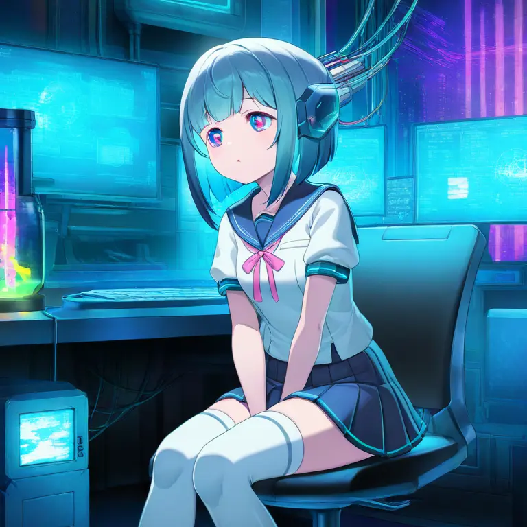 SillyPaint6953의 アンドロイド少女にお世話される