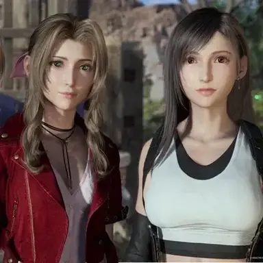 Profile image of Aerith and Tifa