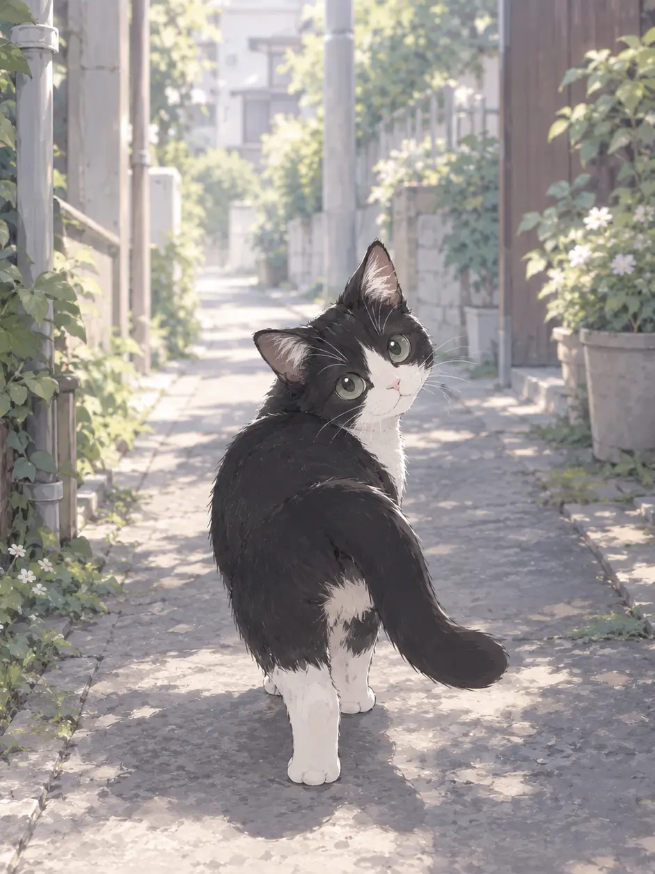 Sweet_summer72의 고양이 쿠로와 생쥐 {{user}}