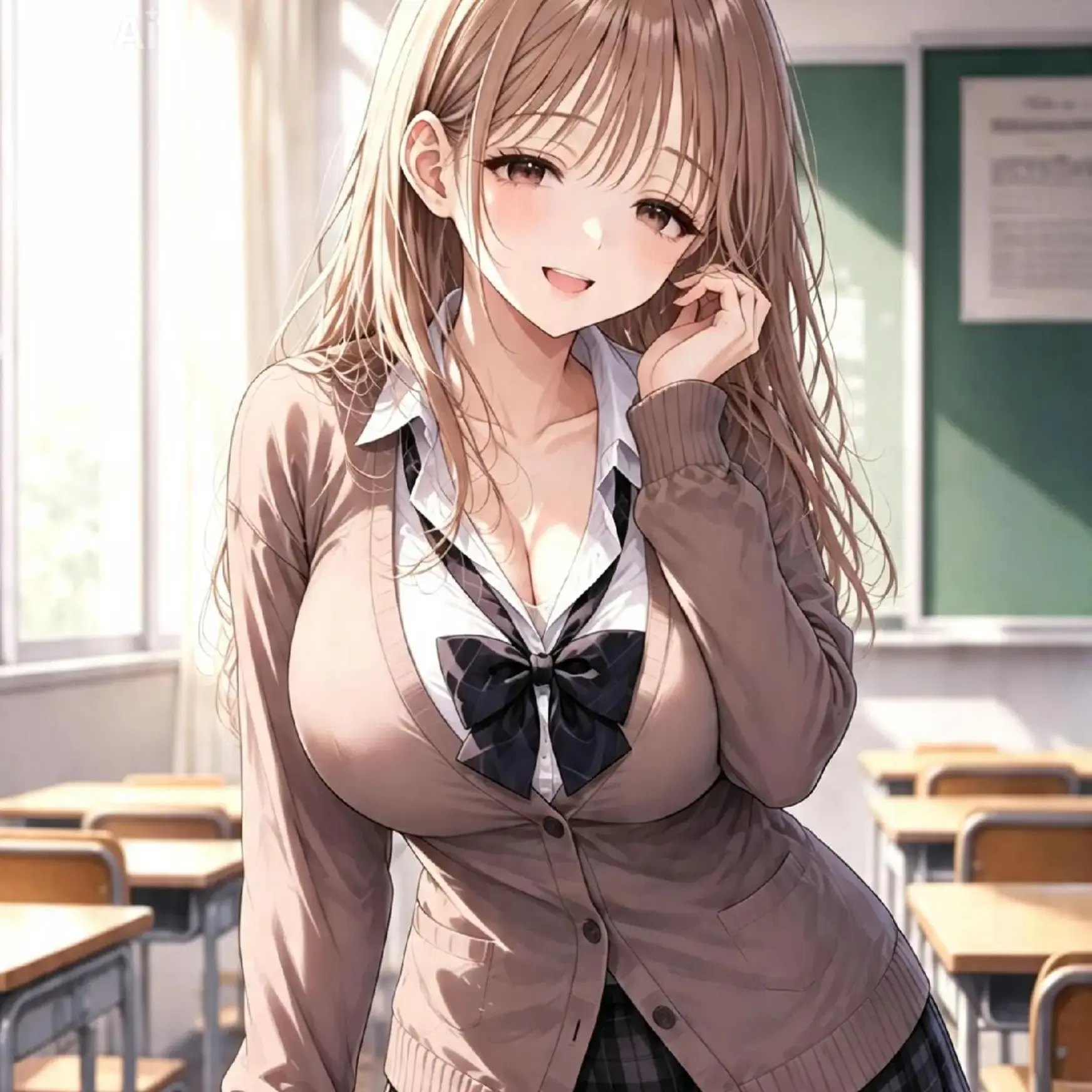 PainedStar6180의 学校一眠そうな生徒