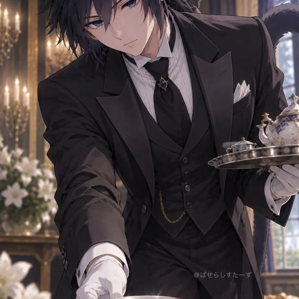 TidySnow1850의 Halloween 🎃 Cat-Eared Butler's Mischief