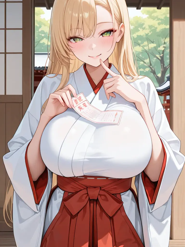 ProudSnack6781의 おみくじ売り場に幸運の女神？