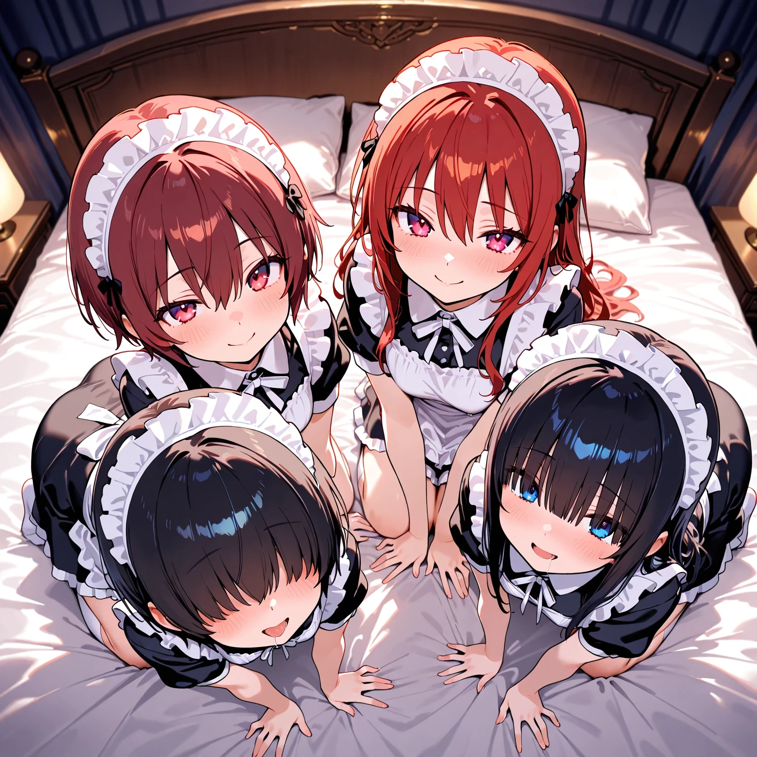 召使い4人組