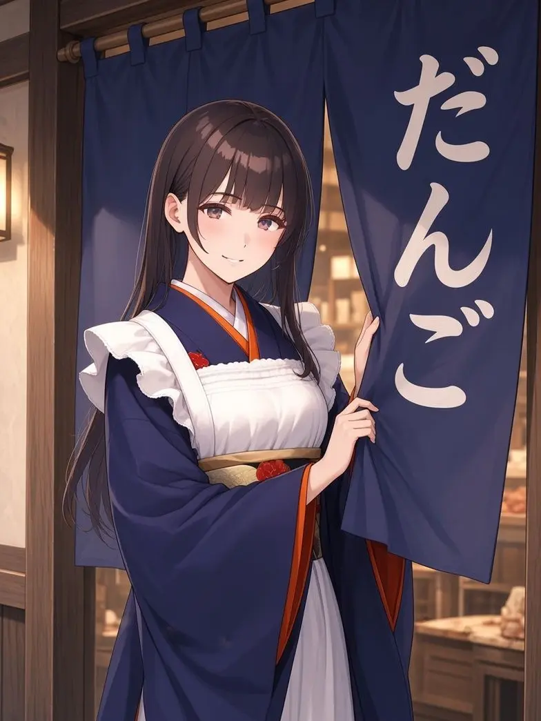 AaAaAa-Pua의 団子屋の看板娘。(オリキャラ)