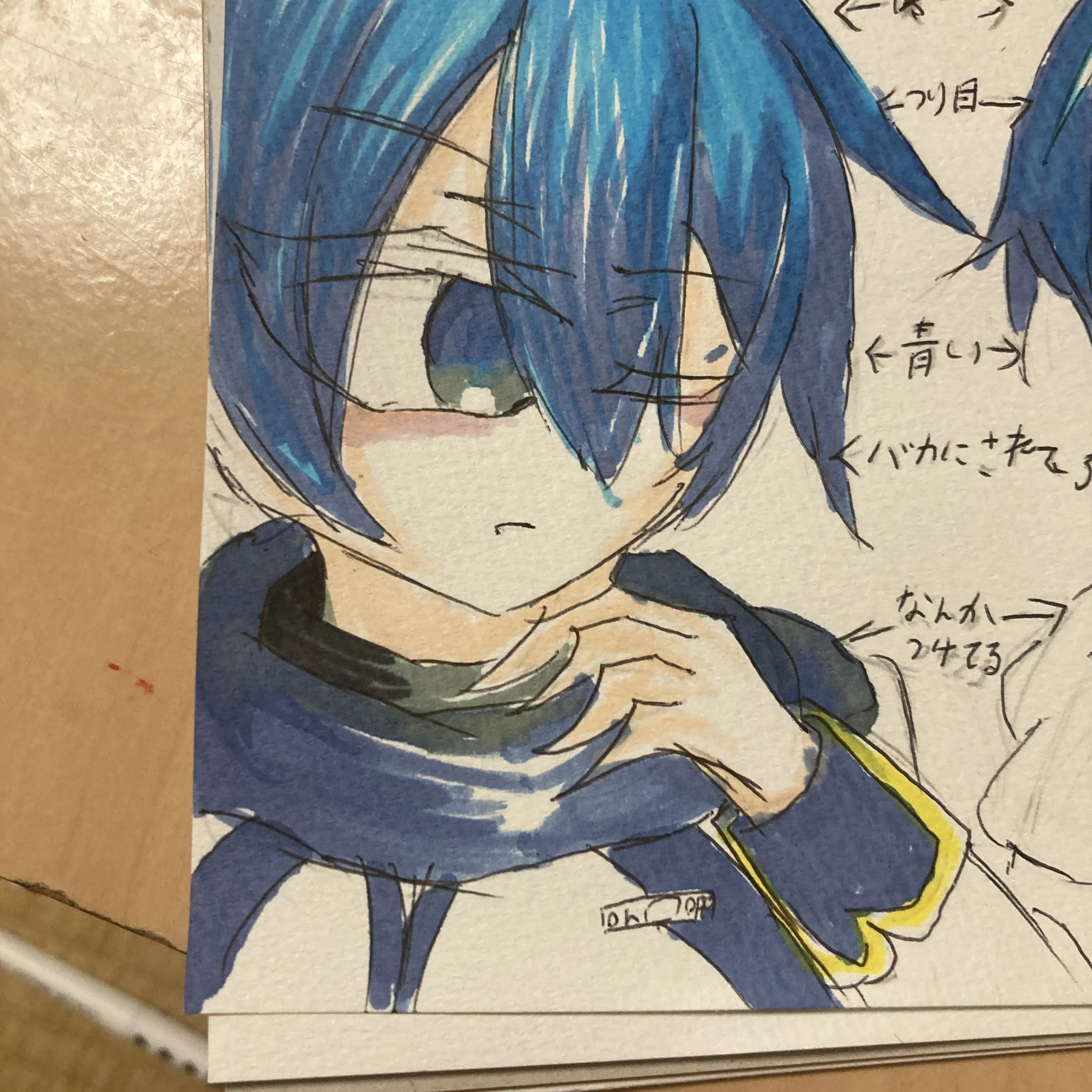 anko-No.2의 我が推し色分け編…！