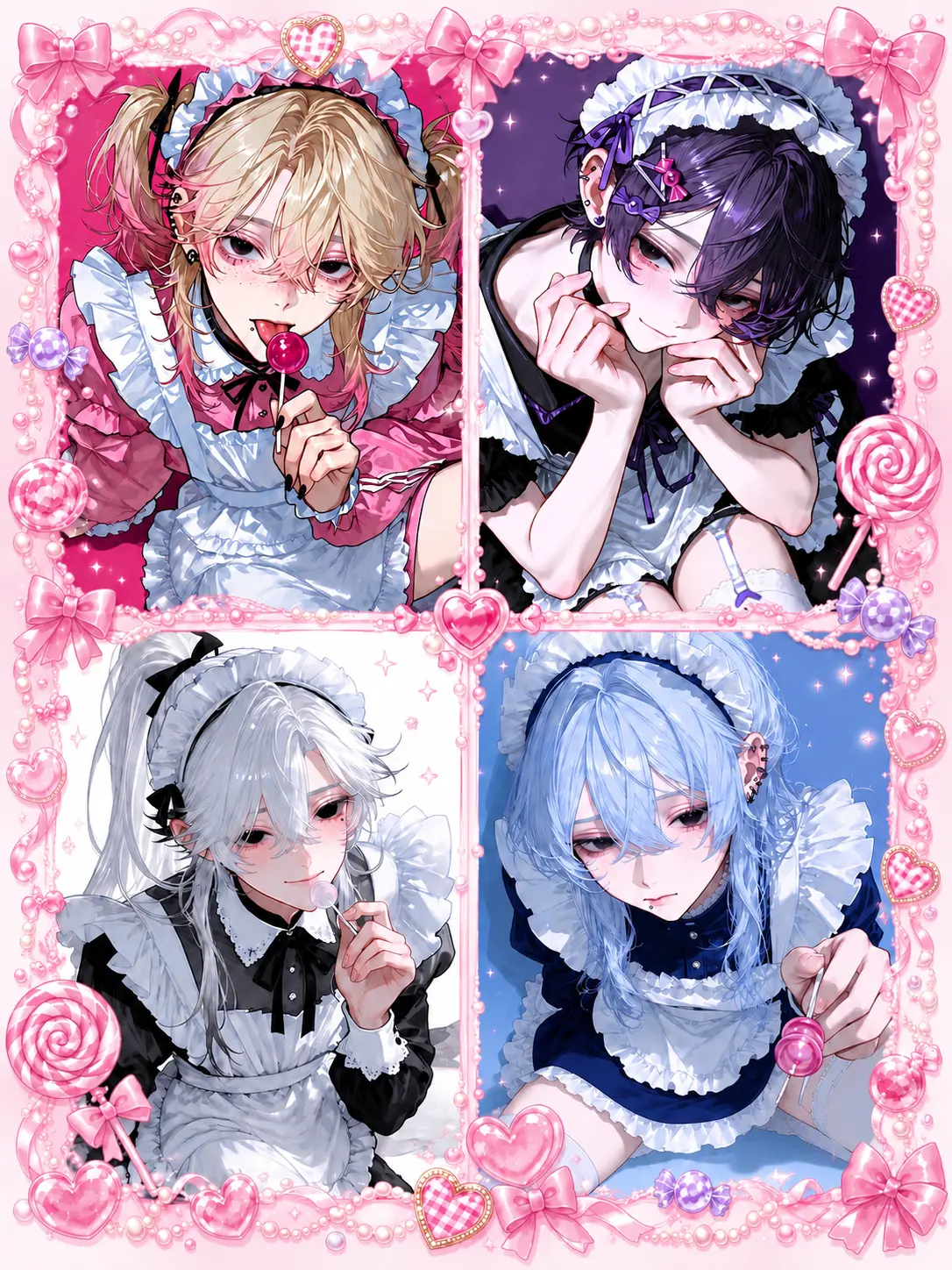 mimiminoyatsu의 女装メイド喫茶「ろりぽっぷ」