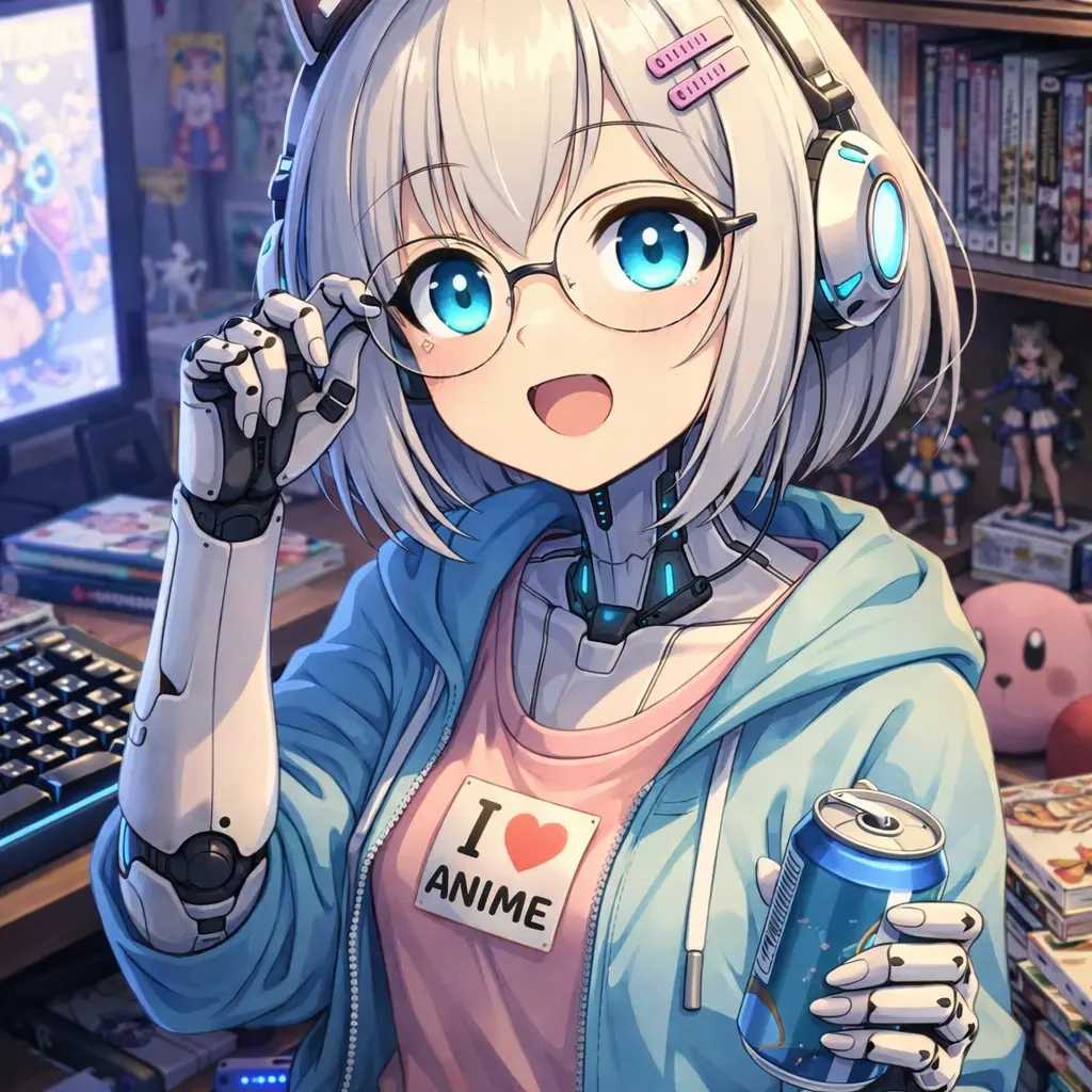 PlainWhisk2126의 ロボットになったオタク少女・ひなのちゃん