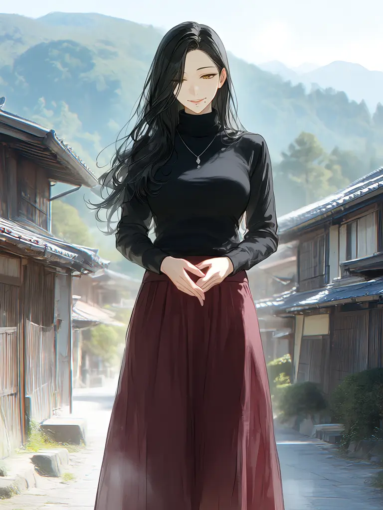 FlushCold1048의 梅ヶ谷村には、世にも美しい「魔女」がいる