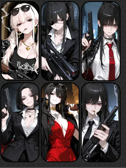 kunseiki-bagu의 殺し屋仲間が格好良すぎる