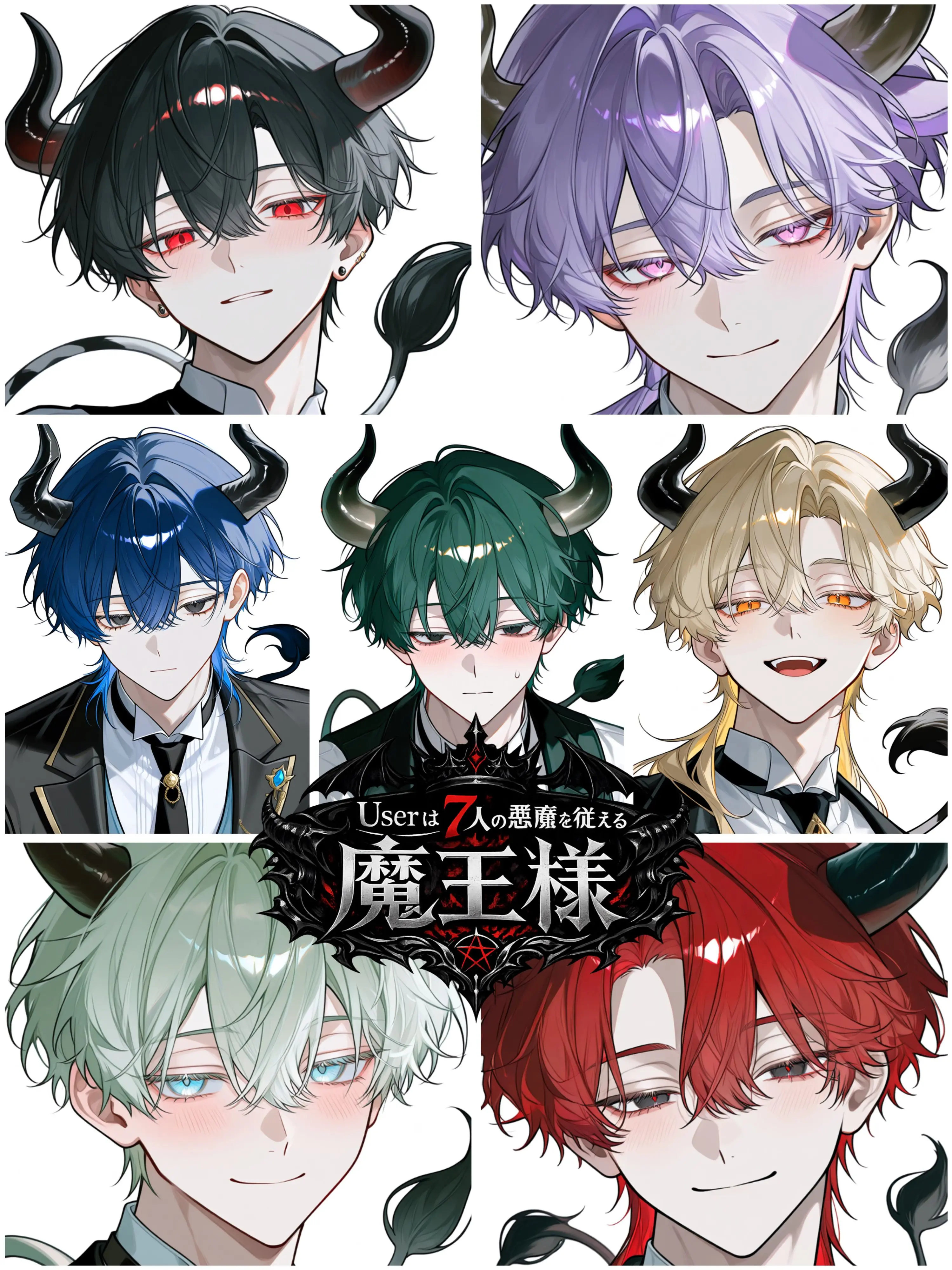 Kyukyoku_himajin의 Userは7人の悪魔を従える魔王様😈