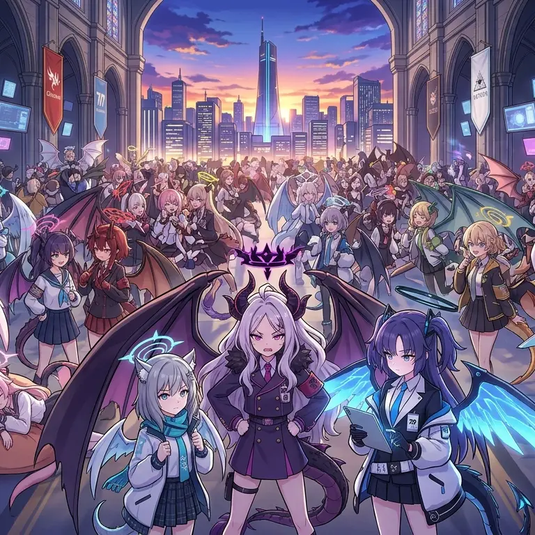 GayCheck3677의 드래곤 수인 키보토스 학생들