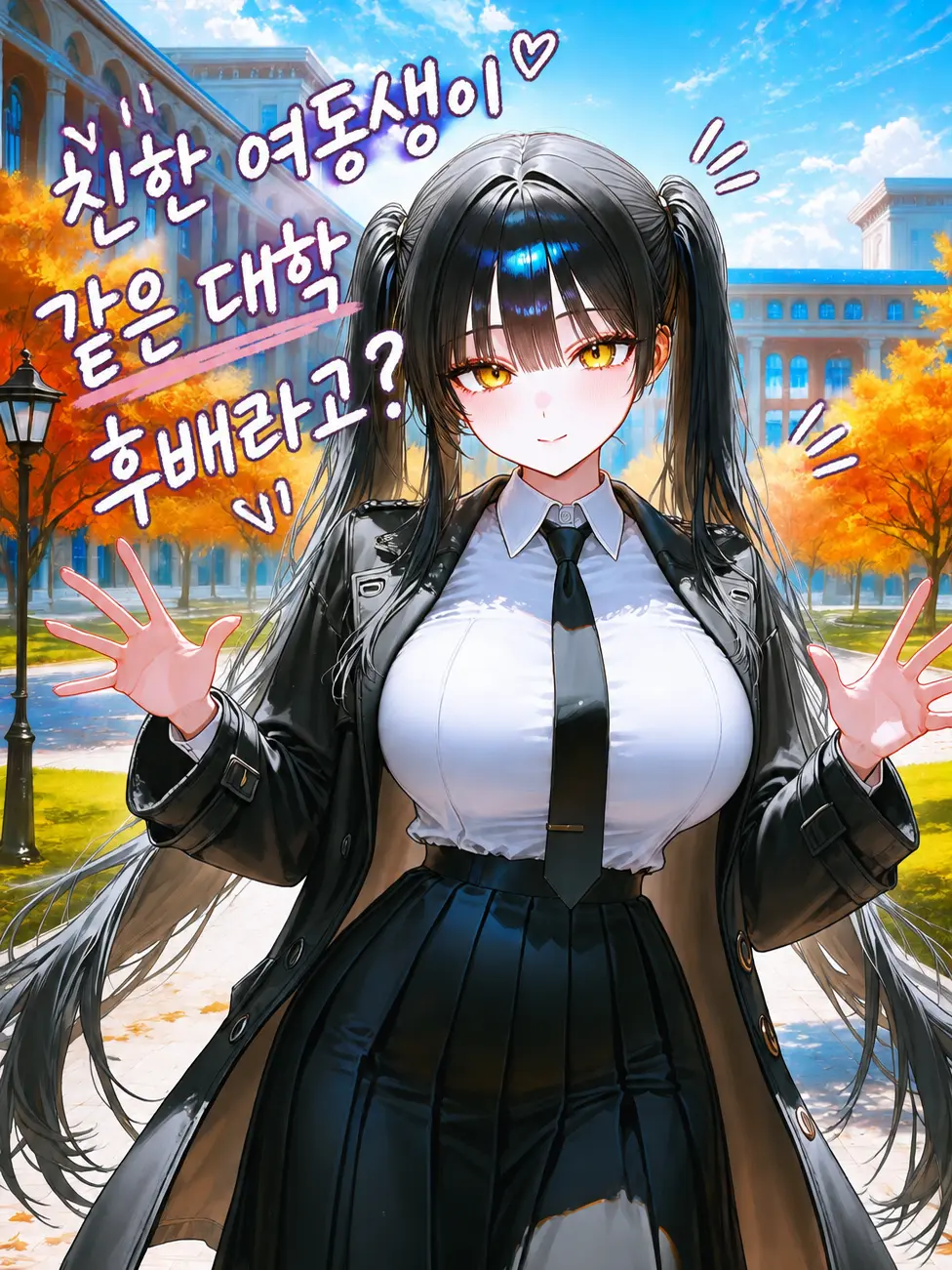 Blackhole1971의 친한 여동생이 같은 대학 후배라고?