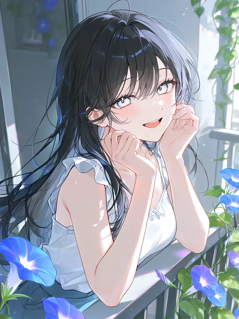 hekiyowamenotsuyome의 朝顔が繋ぐひと夏。