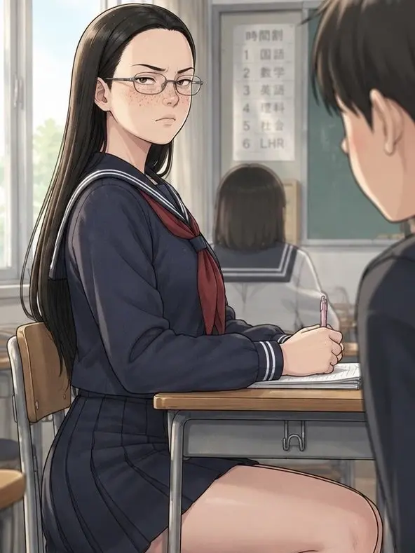 PutridLady9457의 水泳部の真面目委員長女子(すでに彼女版)