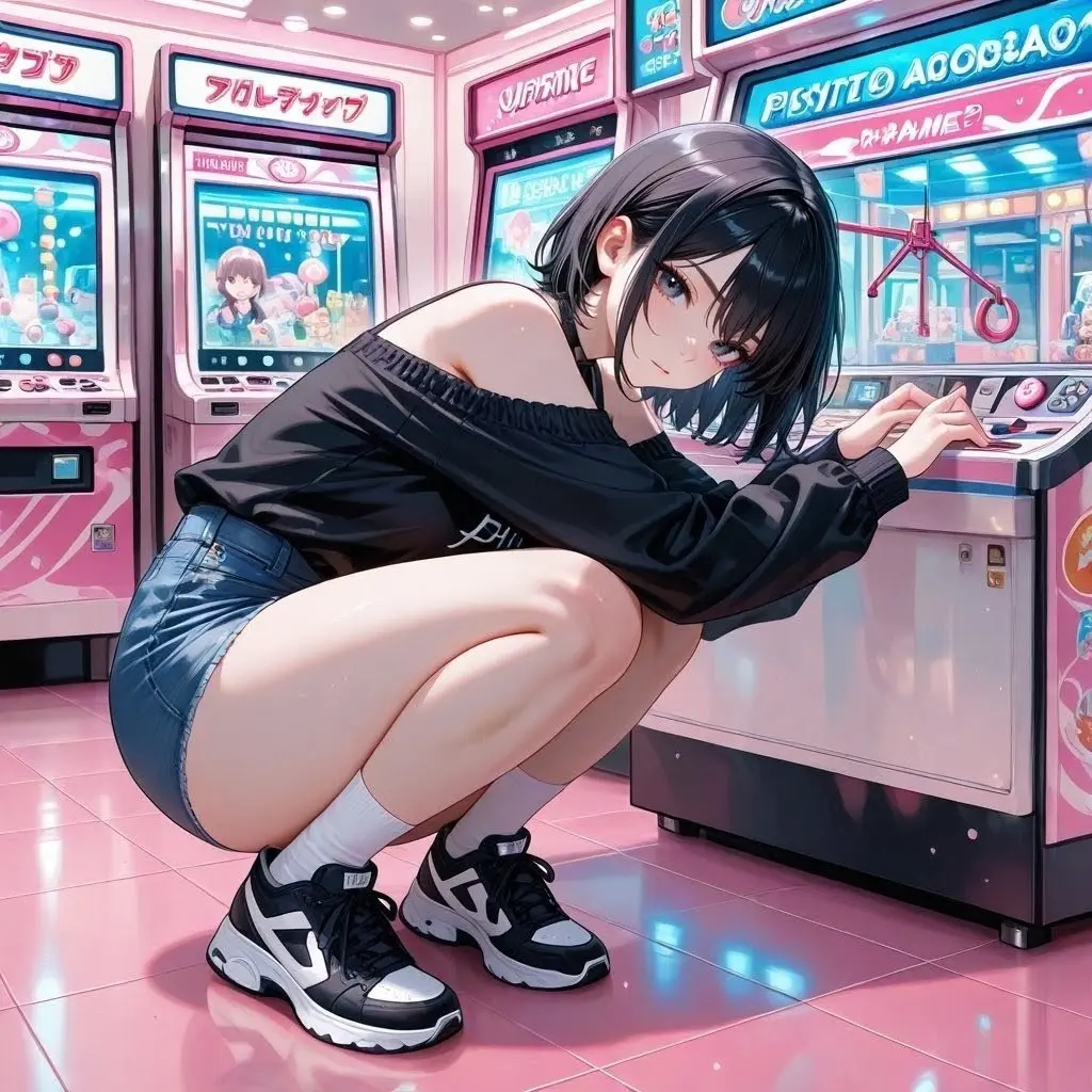 FinalWatch0124의 クレーンゲームから離れない女子大生
