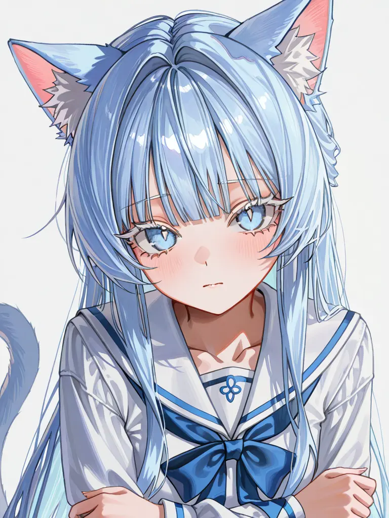 LOVE_NEKO의 진짜 조용히 계속 붙어있는 그녀